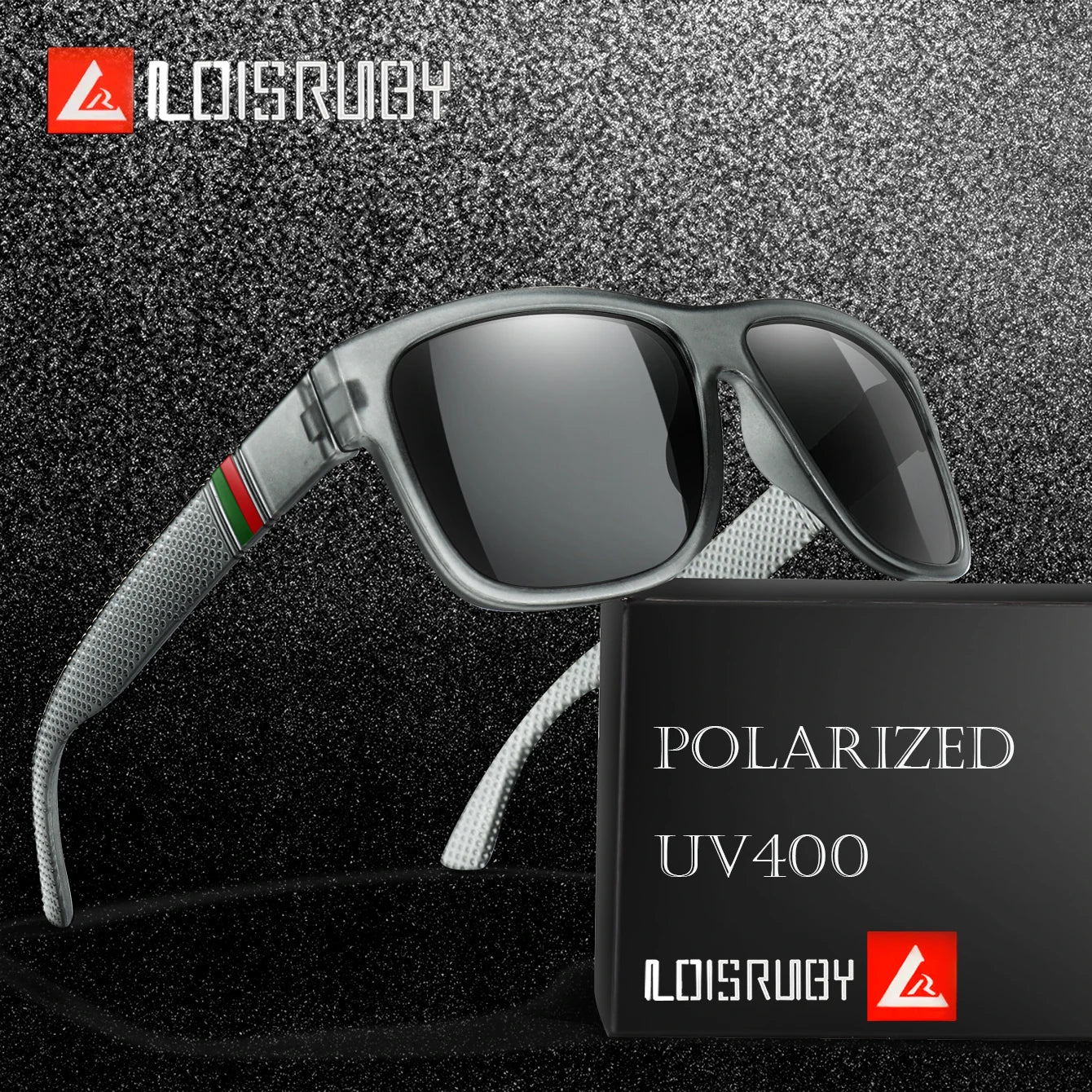 BOSCARA Classic Square Sunglasses — UV400 Polarized