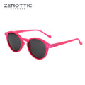 BOSCARA Retro Round Sunglasses — UV400 Polarized
