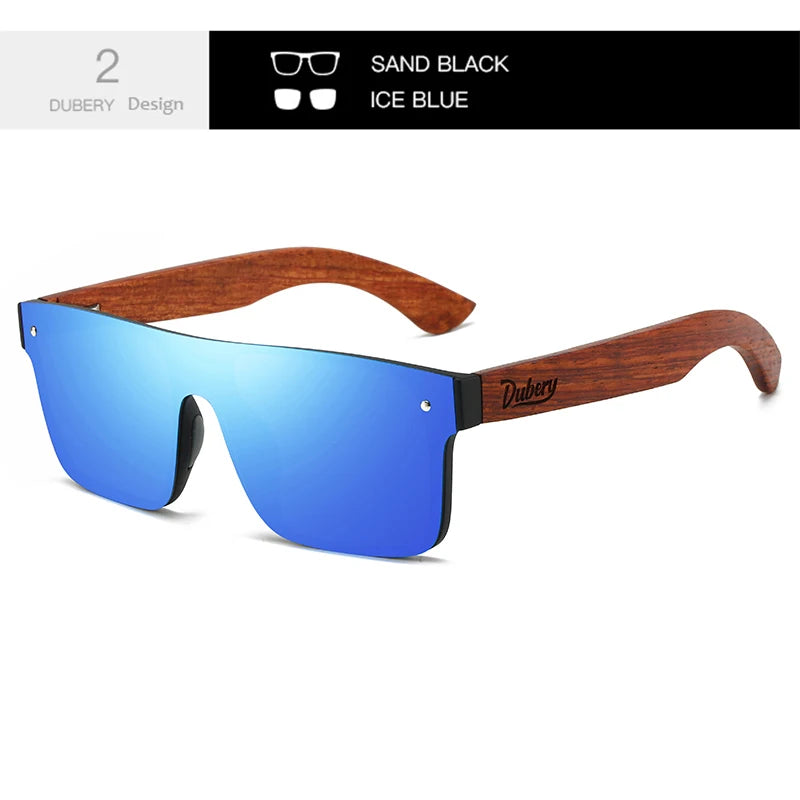 BOSCARA Sport Wood Sunglasses — UV400 Polarized
