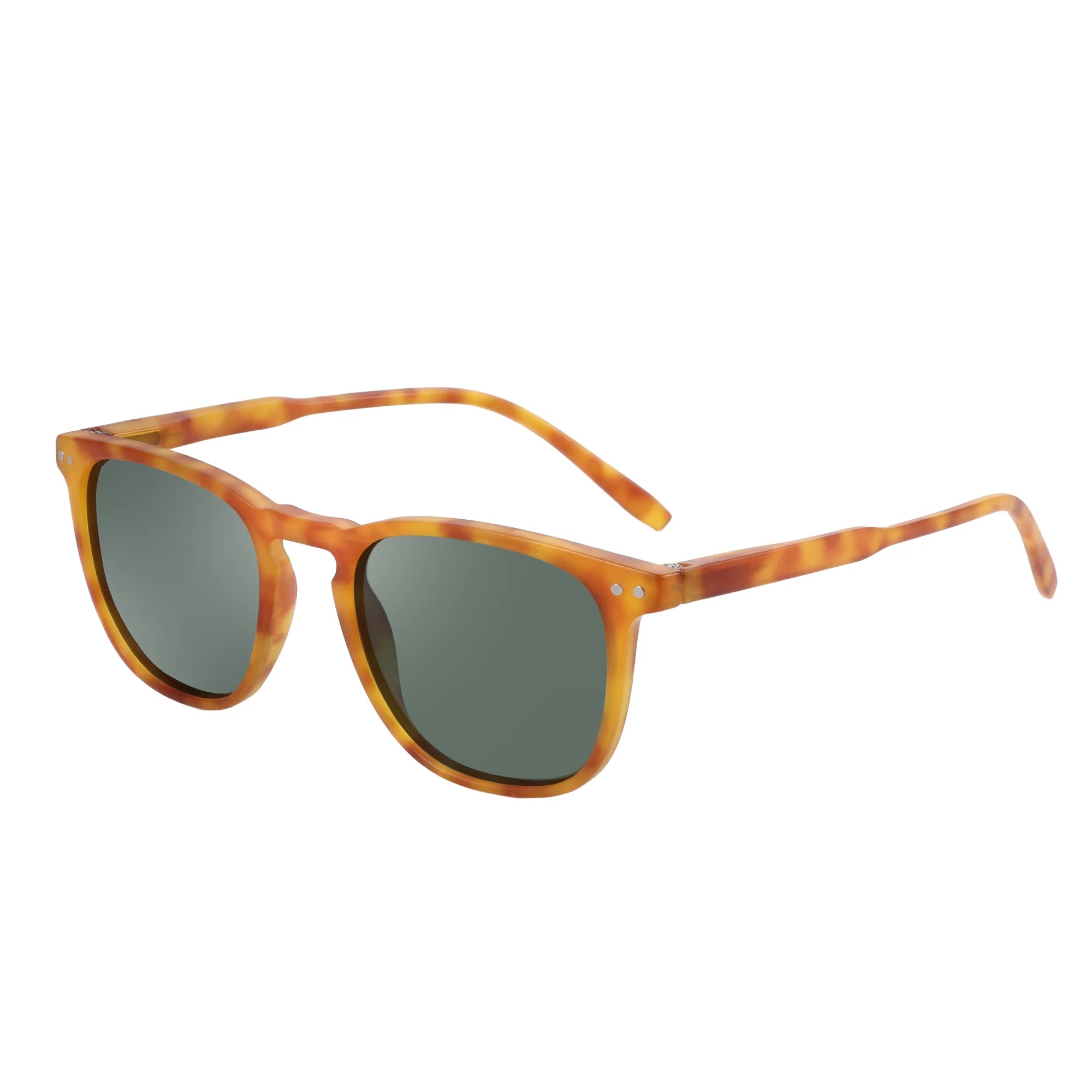 BOSCARA Retro Round Sunglasses — UV400 Polarized