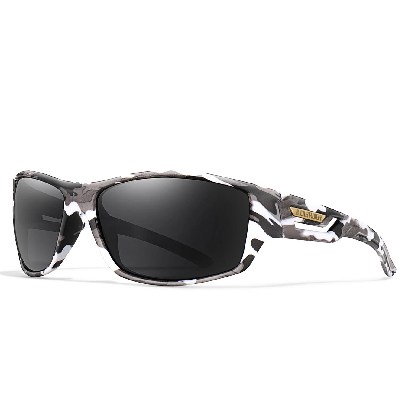 BOSCARA Vintage Square Sunglasses — UV400 Polarized