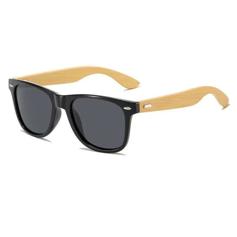 BOSCARA Bamboo Wood Sunglasses — UV400 Polarize