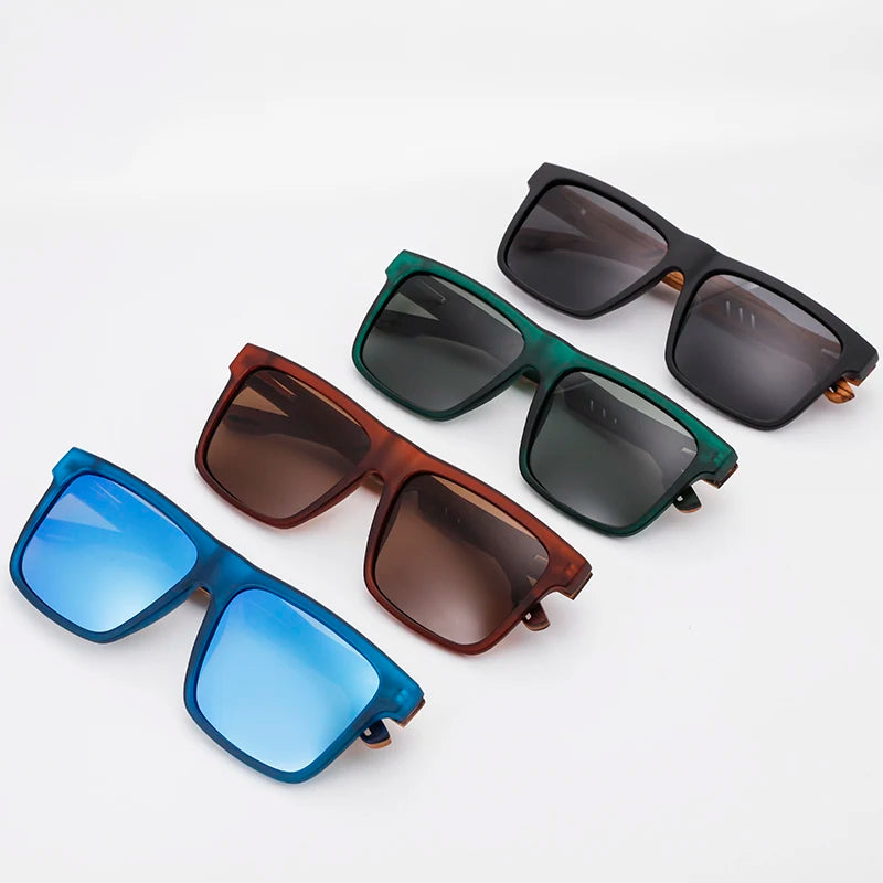 BOSCARA walnut wooden sunglasses