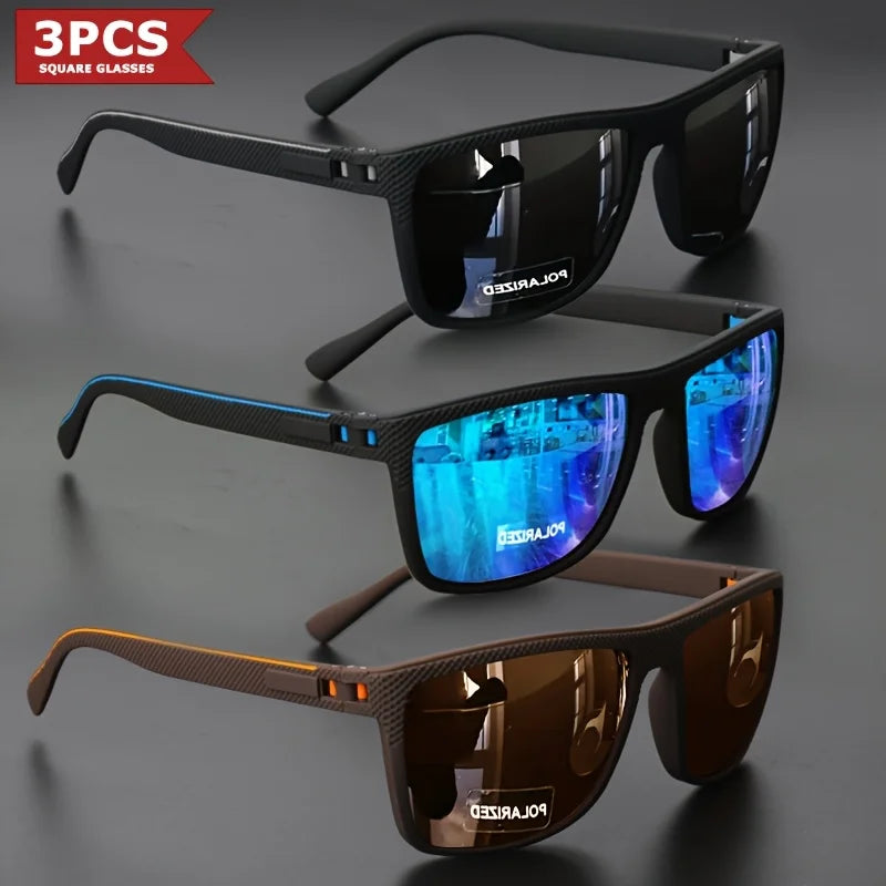 BOSCARA Classic Square Sunglasses — UV400 Polarized