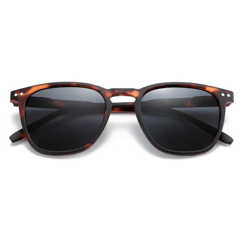 BOSCARA Retro Round Sunglasses — UV400 Polarized