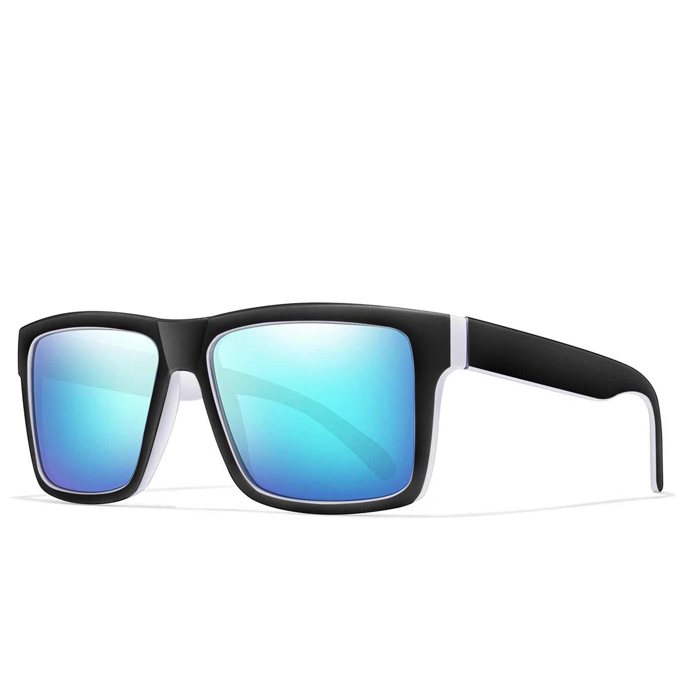 BOSCARA Vintage Square Sunglasses — UV400 Polarized