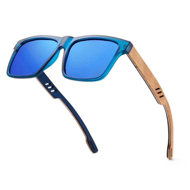 BOSCARA walnut wooden sunglasses
