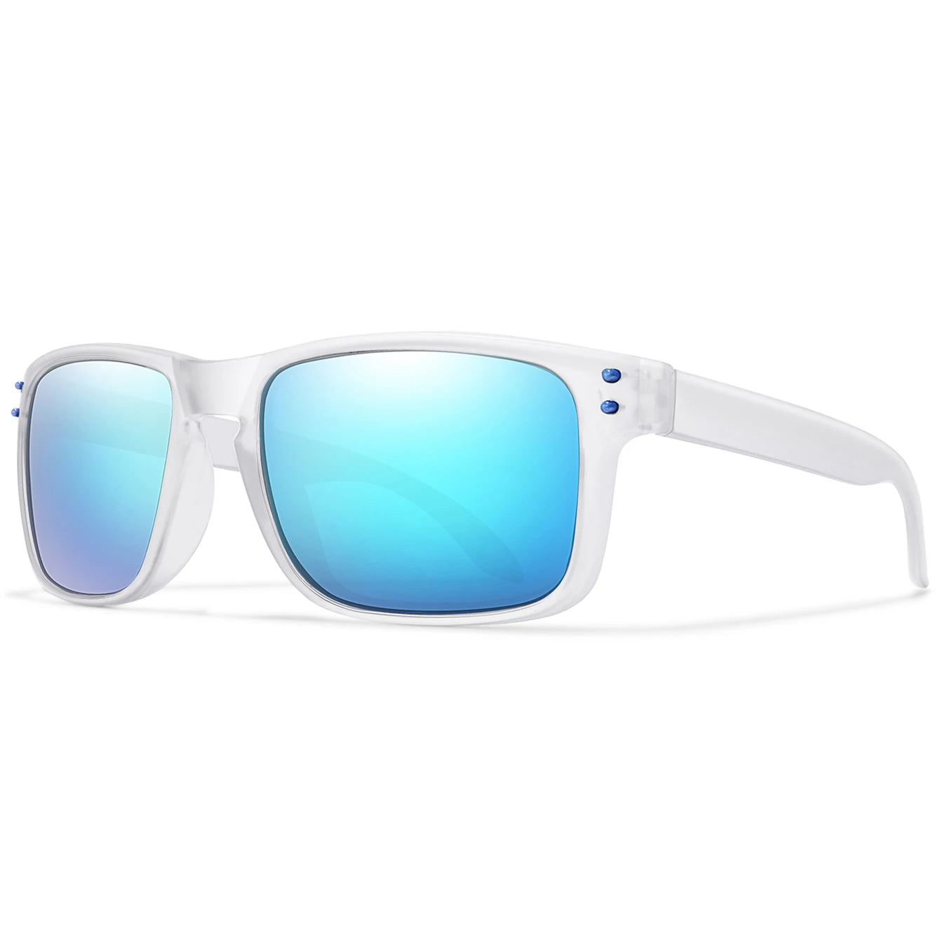BOSCARA Vintage Square Sunglasses — UV400 Polarized