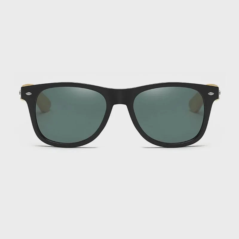 BOSCARA Bamboo Wood Sunglasses — UV400 Polarize