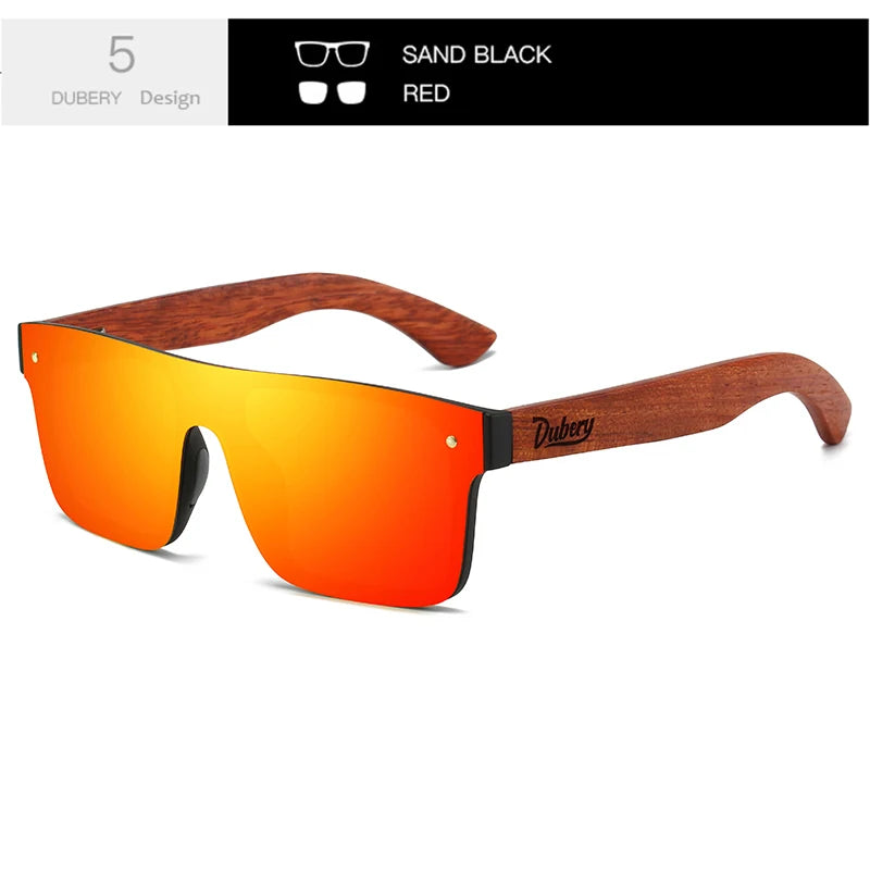 BOSCARA Sport Wood Sunglasses — UV400 Polarized