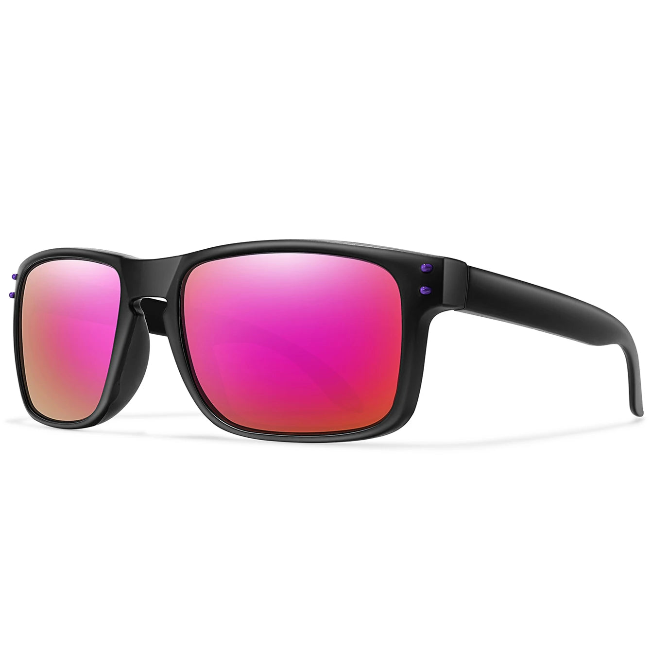 BOSCARA Vintage Square Sunglasses — UV400 Polarized