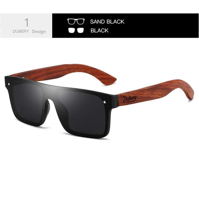 BOSCARA Sport Wood Sunglasses — UV400 Polarized