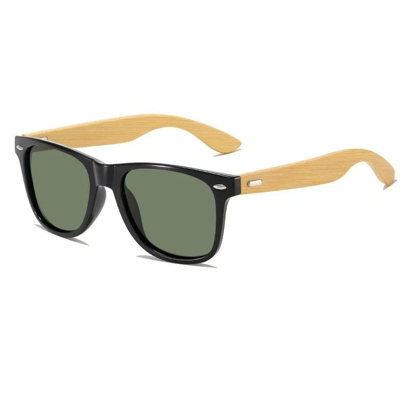BOSCARA Bamboo Wood Sunglasses — UV400 Polarize