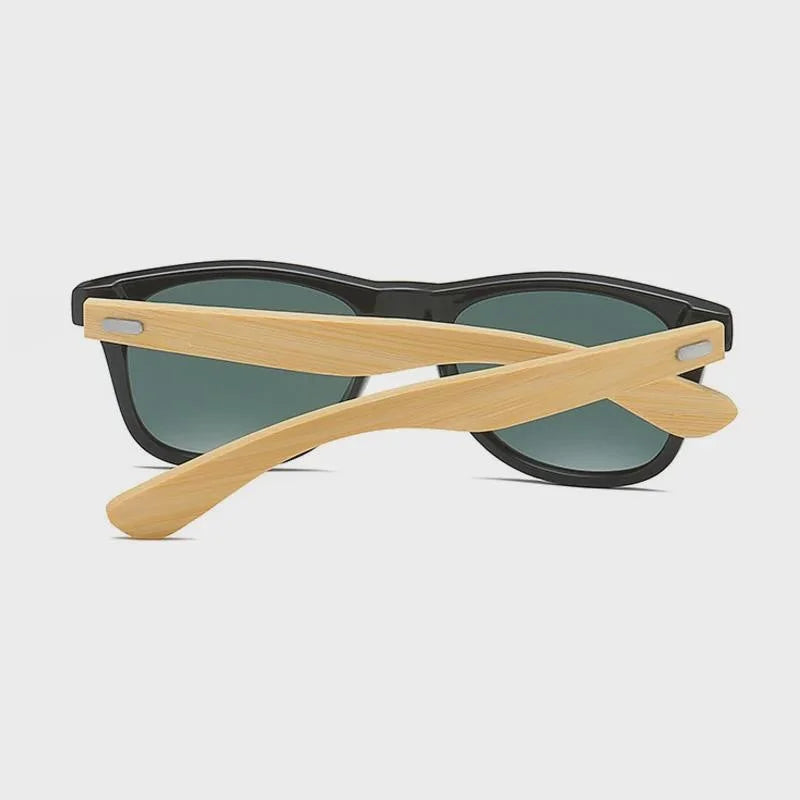 BOSCARA Bamboo Wood Sunglasses — UV400 Polarize