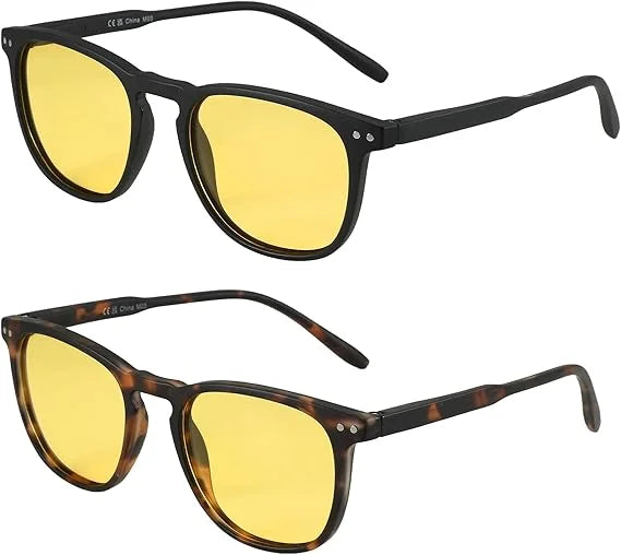 BOSCARA Retro Round Sunglasses — UV400 Polarized