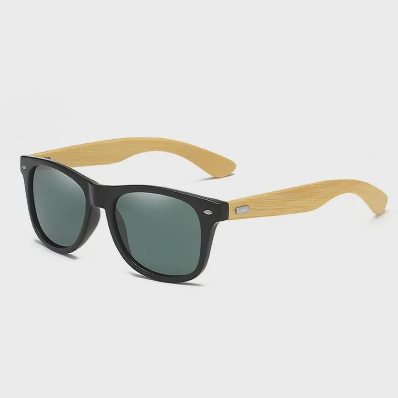 BOSCARA Bamboo Wood Sunglasses — UV400 Polarize