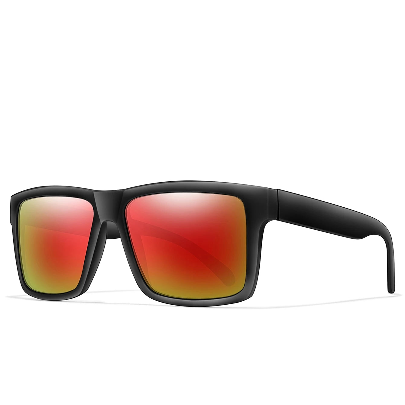 BOSCARA Vintage Square Sunglasses — UV400 Polarized