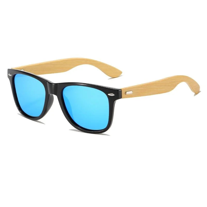 BOSCARA Bamboo Wood Sunglasses — UV400 Polarize