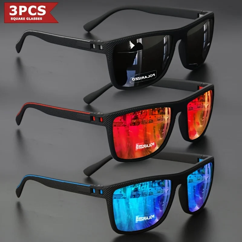 BOSCARA Classic Square Sunglasses — UV400 Polarized