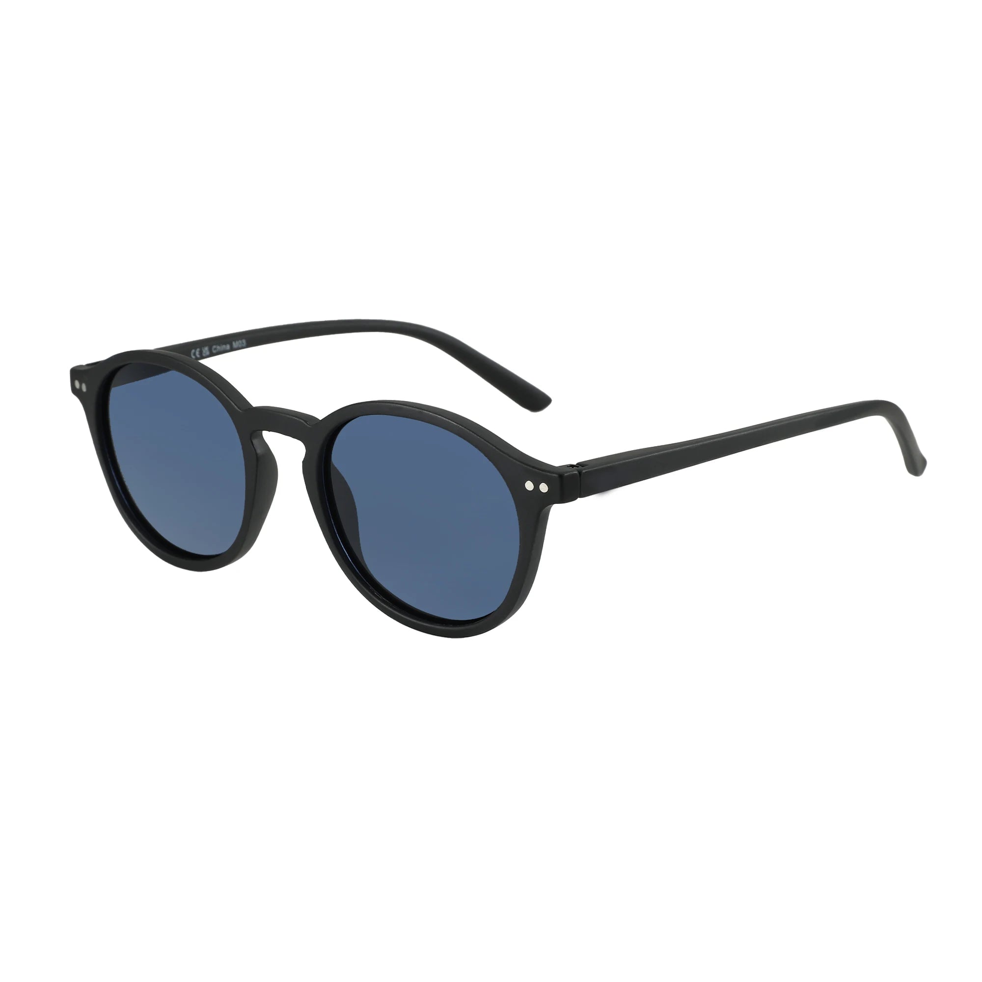 BOSCARA Retro Round Sunglasses — UV400 Polarized