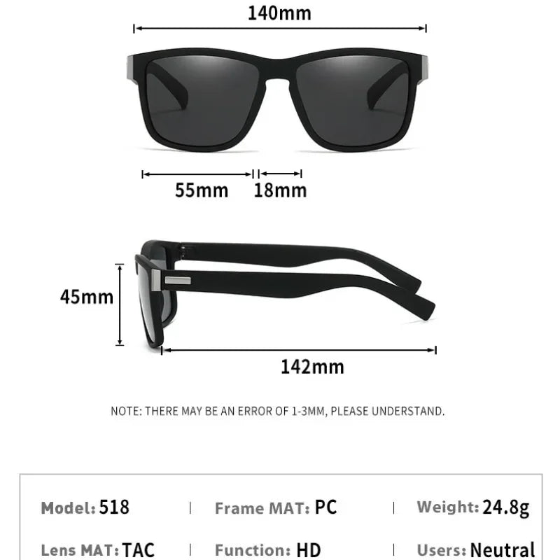 BOSCARA Classic Polarized Sunglasses — Timeless Style, Superior Protection
See the world more clearly. Look better doing it.