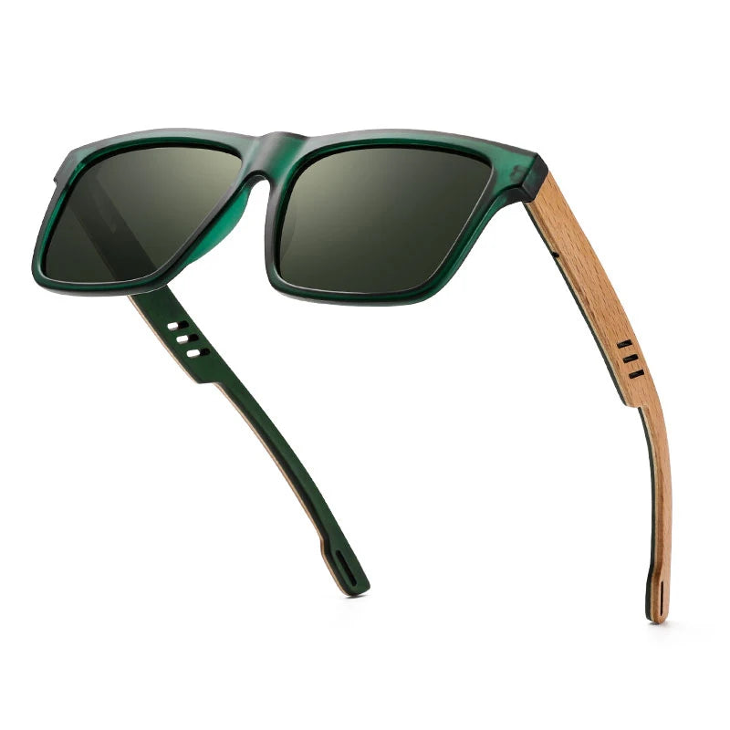 BOSCARA walnut wooden sunglasses