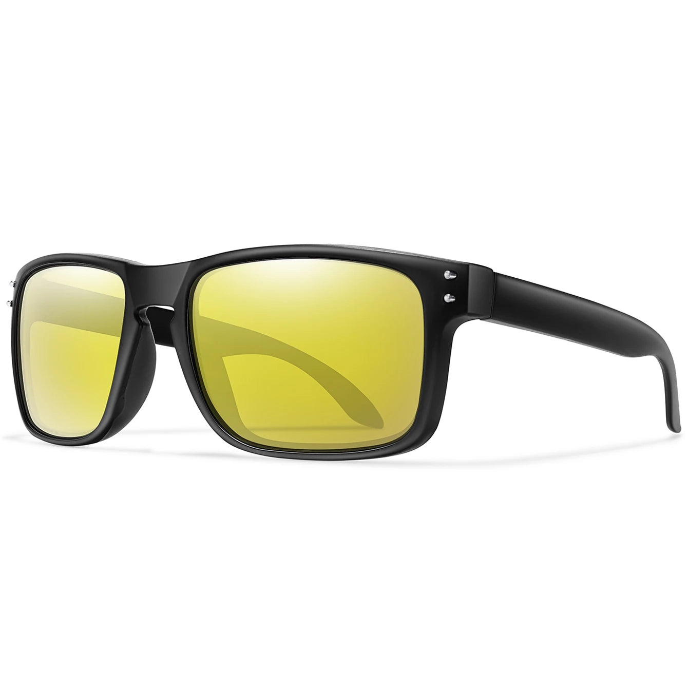 BOSCARA Vintage Square Sunglasses — UV400 Polarized