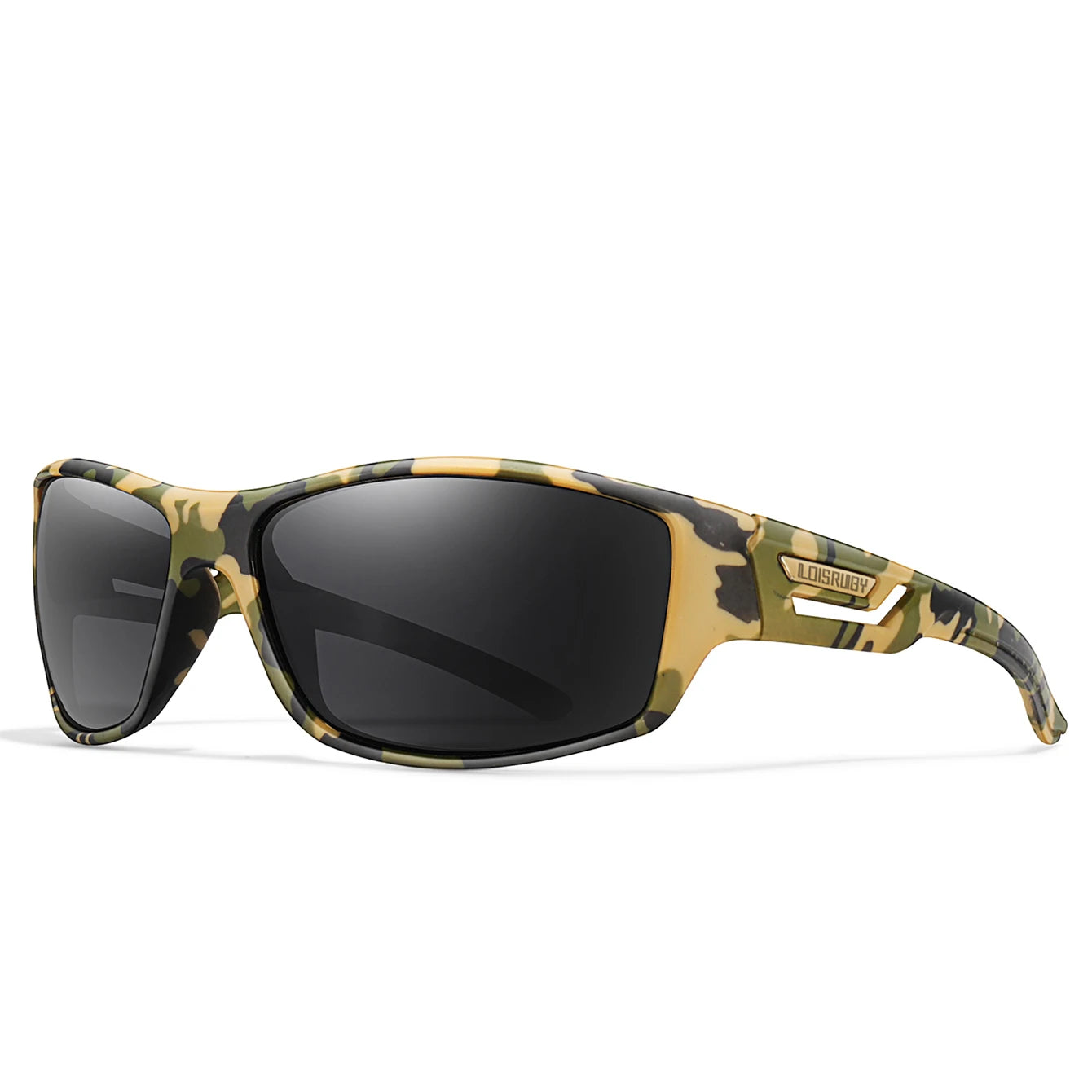 BOSCARA Vintage Square Sunglasses — UV400 Polarized