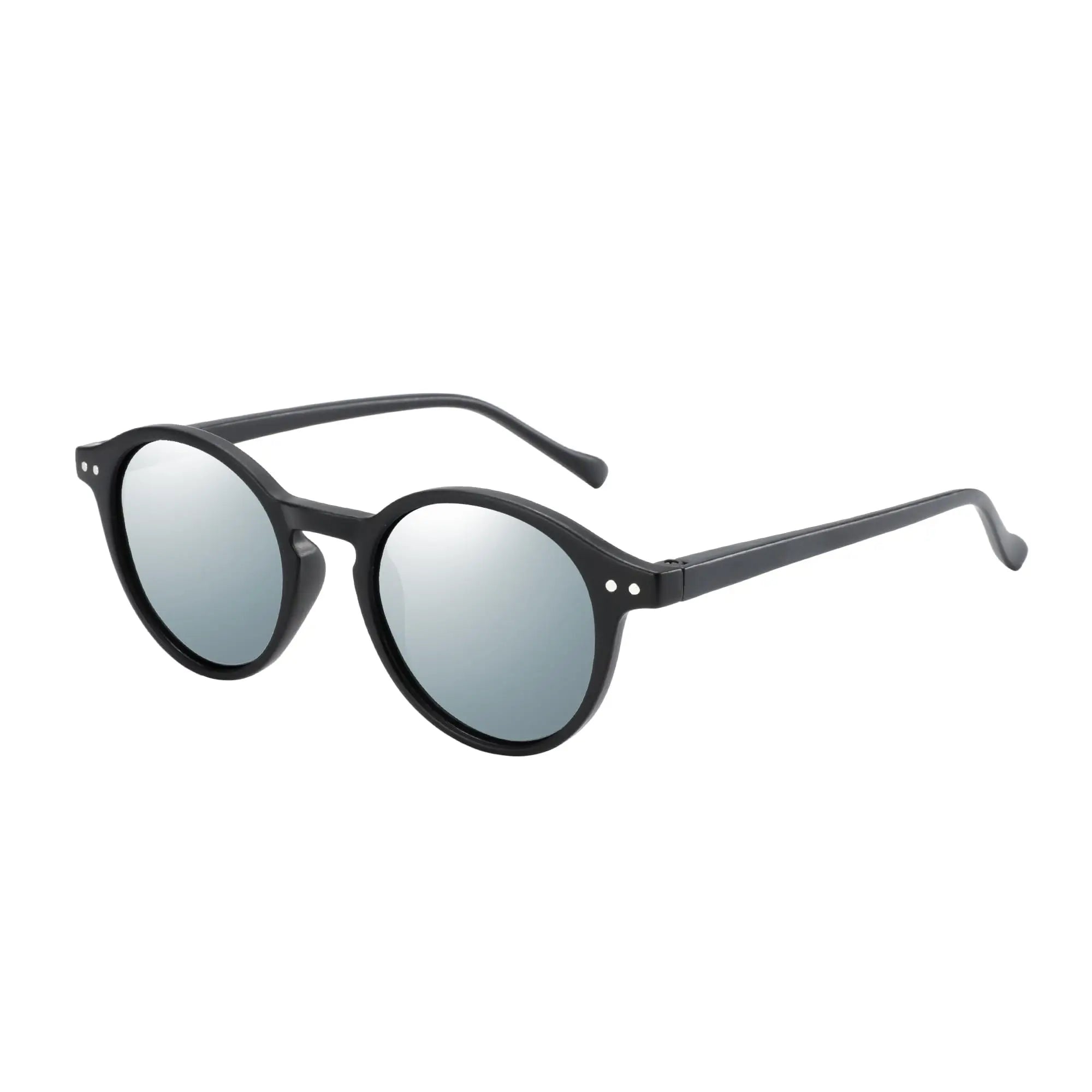 BOSCARA Retro Round Sunglasses — UV400 Polarized